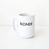 Blonde Mug