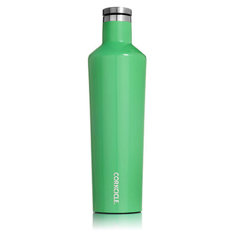 Corkcicle 16oz. Canteen Gloss Caribbean Green